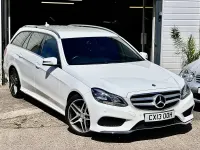 Used Mercedes E220 AMG 2013 White Estate