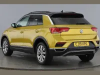 Used VW T-Roc Design 150 HP (110 kW) 2019 Yellow SUV