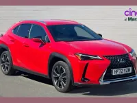 Used Lexus UX 250h 184 HP (135 kW) 2022 Red SUV