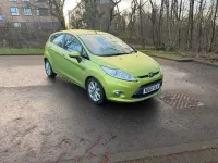 Used Ford Fiesta Zetec 96 HP (70 kW) 2010 Green Hatchback