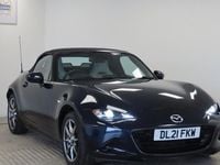Used Mazda MX5 Inclusive 132 HP (97 kW) 2021 Blue Cabriolet