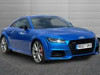 Used Audi TTS Black Edition 306 HP (225 kW) 2017 Ara blue Coupe