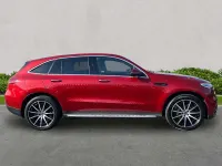 Used Mercedes EQC400 AMG line 300 kW (408 HP) 2020 Red SUV