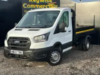 Used Ford Transit S 130 HP (95 kW) 2022 White Van