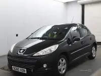 Used Peugeot 207 68 HP (50 kW) 2010 Black Hatchback