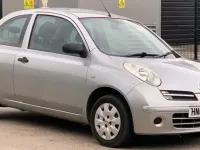 Używany Nissan Micra 80 KM (58 kW) 2007 Srebrny Hatchback