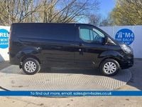 Used Ford Transit Custom Limited 130 HP (95 kW) 2022 Black Van
