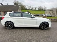 Used BMW 116 Sport Line 2017 White Hatchback