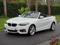 Begagnad BMW 218 M Sport 2015 Vit Cab