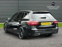 Used Mercedes C200 AMG line 2021 Black Estate