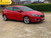Used Vauxhall Astra SRi 150 HP (110 kW) 2016 Red Hatchback