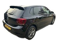 Used VW Polo R-line 115 HP (84 kW) 2019 Black Hatchback
