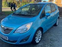 Used Vauxhall Meriva 2012 Blue MPV
