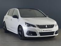 Used Peugeot 308 GT-line 131 HP (96 kW) 2019 White Hatchback