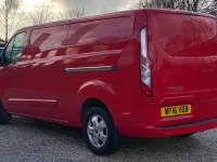 Used Ford Transit Custom Limited 125 HP (91 kW) 2016 Red Van
