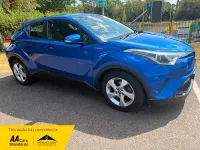 Used Toyota C-HR 122 HP (89 kW) 2018 Blue SUV