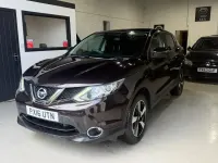 Used Nissan Qashqai N-Connecta 130 HP (95 kW) 2016 Black SUV