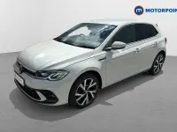 Usado VW Polo R-line 2022 Gris Utilitario