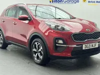 Used Kia Sportage 134 HP (98 kW) 2021 Red SUV