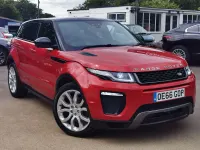 Used Land Rover Range Rover evoque HSE Dynamic 2016 Red Estate