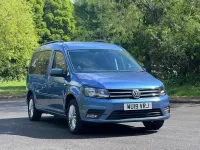 Gebraucht VW Caddy Maxi Life 2019 Blau Van / Kleinbus