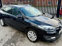 Used Renault Mégane GrandTour Dynamique 110 HP (80 kW) 2014 Black Estate