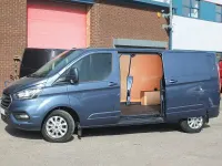 Used Ford Transit Custom Limited 130 HP (95 kW) 2023 Blue Van