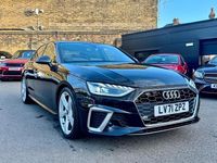 Begagnad Audi A4 S-Line 163 HK (119 kW) 2021 Svart Sedan