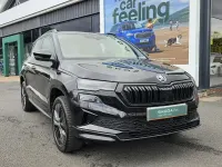 Used Skoda Karoq SportLine 147 HP (108 kW) 2022 Black SUV
