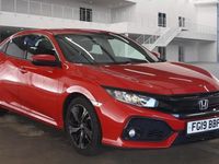 Used Honda Civic SR 126 HP (92 kW) 2019 Rallye red Hatchback