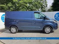 Used Ford Transit Custom Limited 130 HP (95 kW) 2022 Blue Van