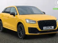 Used Audi Q2 Black Edition 150 HP (110 kW) 2019 Yellow SUV