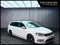 Used VW Passat R-line 2014 White Estate