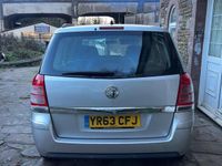 Used Vauxhall Zafira 2013 Silver MPV