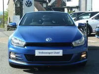Used VW Scirocco GT 180 HP (132 kW) 2015 Blue Coupe