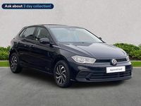 Used VW Polo Life 95 HP (69 kW) 2023 Black Hatchback