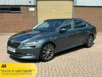 Used Skoda Superb LAURIN & KLEMENT 280 HP (205 kW) 2016 Grey Hatchback