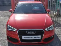 Used Audi A3 S-Line 150 HP (110 kW) 2013 Red Hatchback