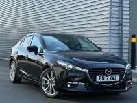 Used Mazda 3 Inclusive 2017 Black Sedan