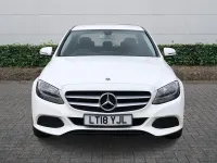 Used Mercedes C220 SE 2018 White Sedan