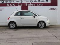 Used Fiat 500 Lounge 69 HP (50 kW) 2016 White Hatchback