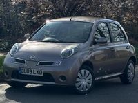 Used Nissan Micra Acenta 88 HP (64 kW) 2009 Beige Hatchback