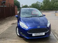 Used Ford Fiesta Zetec 2017 Blue Hatchback