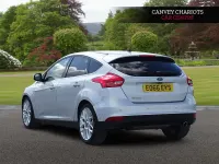 Begagnad Ford Focus Titanium X 150 HK (110 kW) 2016 Silver Halvkombi