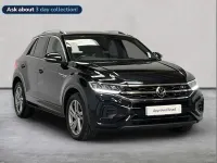 Used VW T-Roc R-line 150 HP (110 kW) 2022 Black SUV