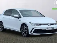 Used VW Golf VIII R-line 150 HP (110 kW) 2022 White Hatchback