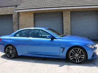 Used BMW 420 M Sport 190 HP (139 kW) 2018 Blue Cabriolet
