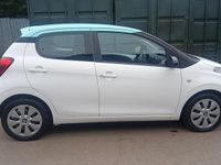 Used Citroën C1 Feel 68 HP (50 kW) 2017 White Hatchback