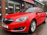 Used Vauxhall Insignia SRi 140 HP (102 kW) 2016 Red Hatchback
