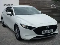 Used Mazda 3 120 HP (88 kW) 2022 White Hatchback